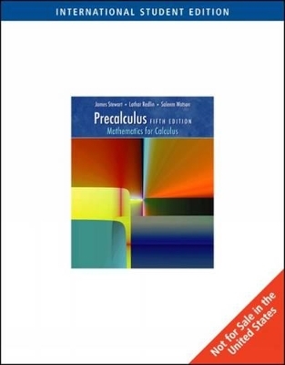 Precalculus - James Stewart, Lothar Redlin, Saleem Watson
