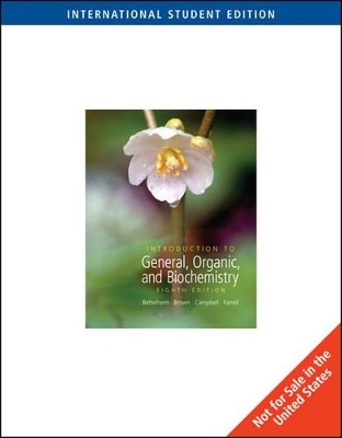 Introduction to General, Organic and Biochemistry - Frederick A. Bettelheim, William Henry Brown