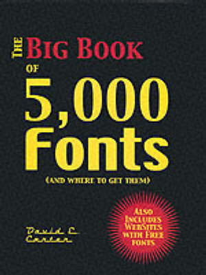 The Big Book of 5,000 Fonts - 