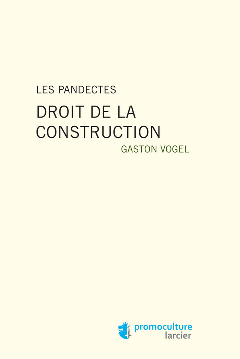 Les Pandectes -  Gaston Vogel