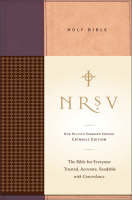 NRSV, Standard Catholic Edition Bible, Anglicized, Hardcover, Tan/Red -  Catholic Bible Press