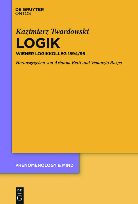Logik -  Kazimierz Twardowski