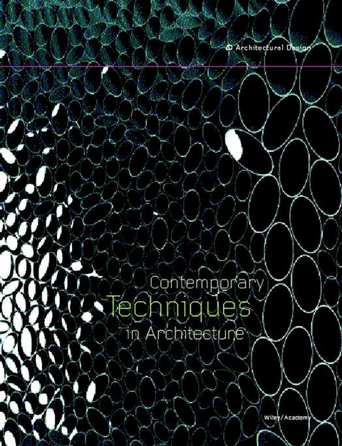 Contemporary Techniques in Architecture - 