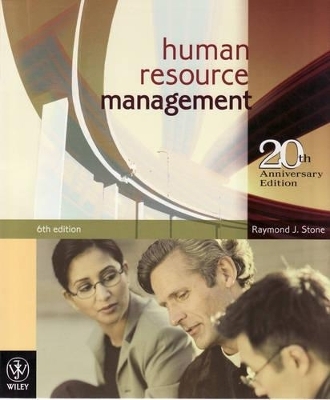 Human Resource Management - Now with Work Choice Reform Supplement -  Stone Raymond J.