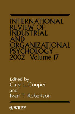 International Review of Industrial and Organizational Psychology 2002, Volume 17 - 