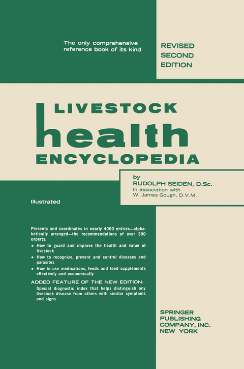 Livestock Health Encyclopedia - Rudolph Seiden, Richard R. Dykstra, W. James Gough