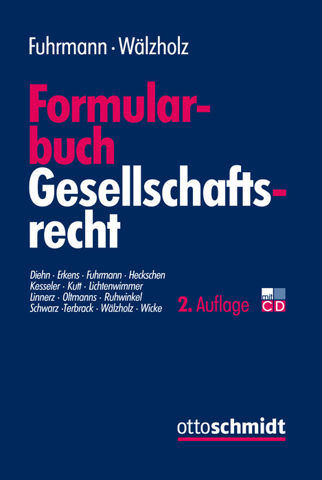 Formularbuch Gesellschaftsrecht - 