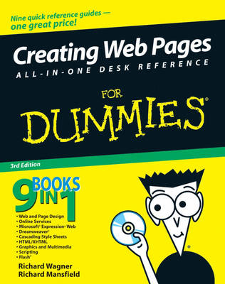 Creating Web Pages All-in-one Desk Reference For Dummies - Richard Wagner, Richard Mansfield