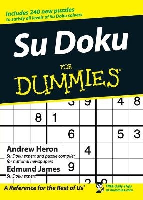 Su Doku for Dummies - Andrew Heron, Edmund James