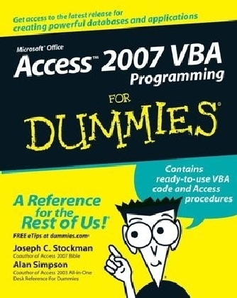 Access 2007 VBA Programming For Dummies - Joseph C. Stockman, Alan Simpson