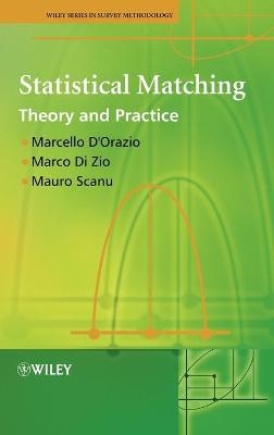 Statistical Matching - Marcello D'Orazio, Marco Di Zio, Mauro Scanu