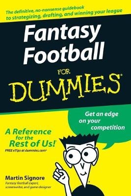 Fantasy Football For Dummies - M Signore