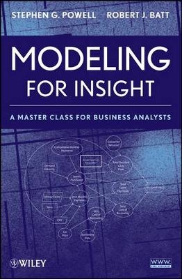 Modeling for Insight - Stephen G. Powell, Robert J. Batt