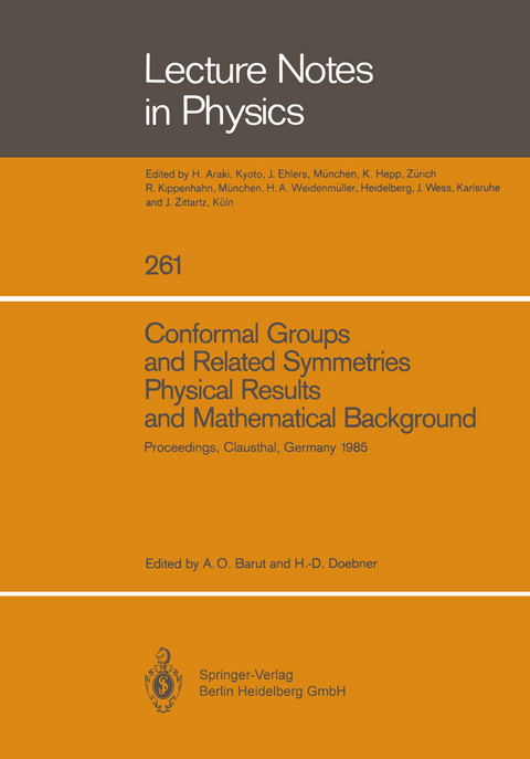 Conformal Groups and Related Symmetries Physical Results and Mathematical Background - 