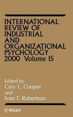 International Review of Industrial and Organizational Psychology 2000, Volume 15 - 