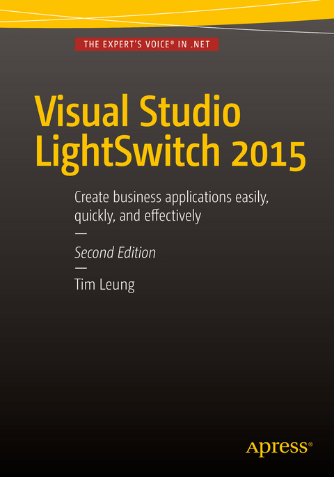 Visual Studio Lightswitch 2015 -  Tim Leung