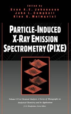 Particle-Induced X-Ray Emission Spectrometry (PIXE) - 