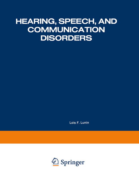 Hearing, Speech, and Communication Disorders - 