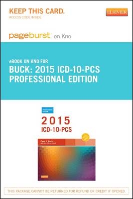 2016 ICD-10-PCs Professional Edition - Elsevier eBook on Intel Education Study (Retail Access Card) - Carol J Buck