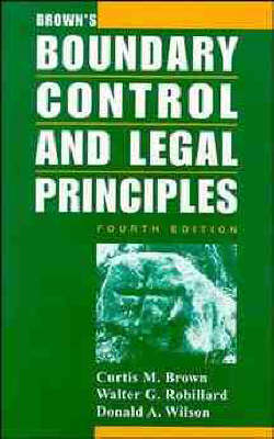 Boundary Control and Legal Principles - Curtis M. Brown