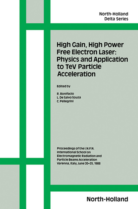 High Gain, High Power Free Electron Laser: Physics and Application to TeV Particle Acceleration - 