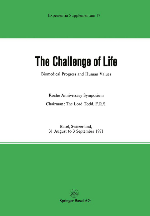 The Challenge of Life -  Kunz,  Fehr