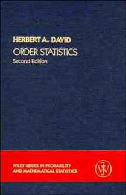 Order Statistics - H.A. David