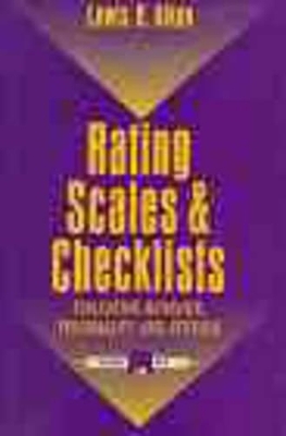 Rating Scales and Checklists - Lewis R. Aiken