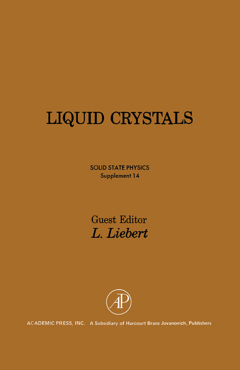 Liquid Crystals -  L Liebert