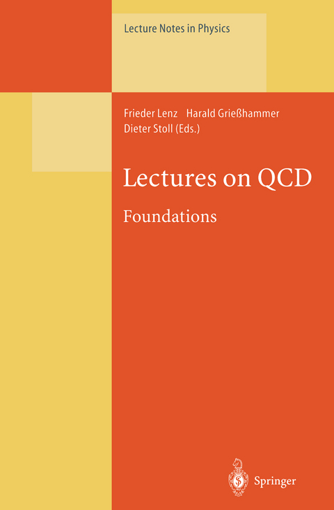 Lectures on QCD - 