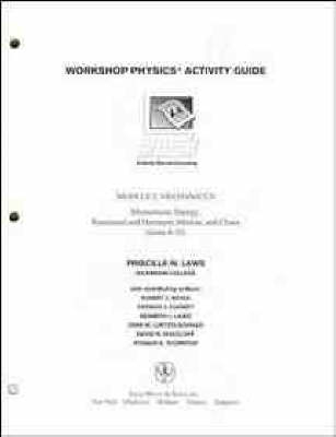 Workshop Physics Activity Guide - Priscilla W. Laws