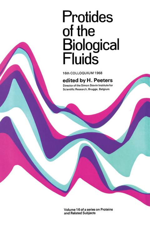 Protides of the Biological Fluids - 