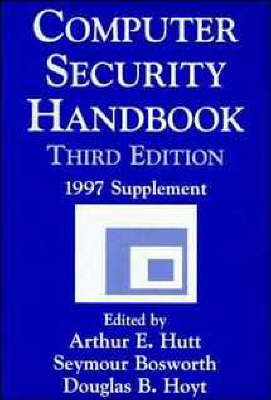 Computer Security Handbook - Arthur E. Hutt