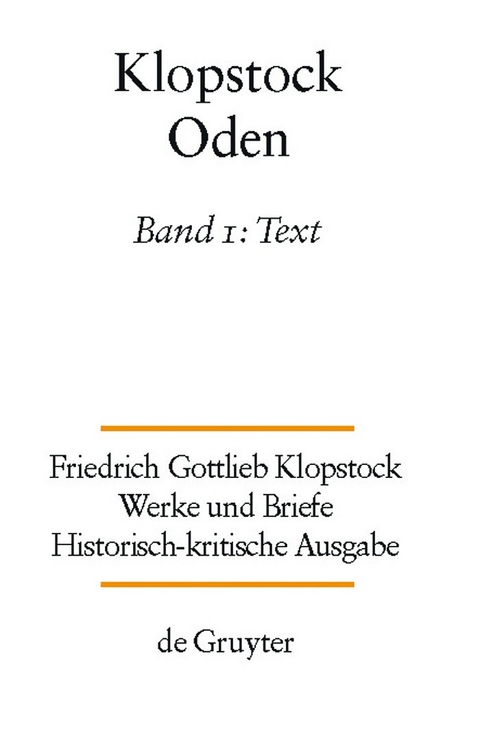 Text - Friedrich Gottlieb Klopstock