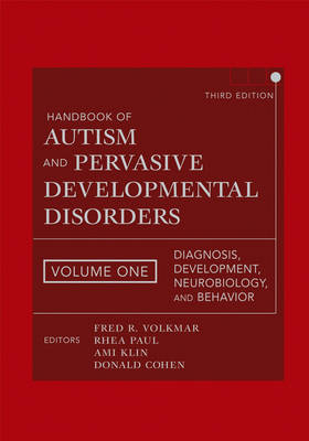 Handbook of Autism and Pervasive Developmental Disorders - FR Volkmar