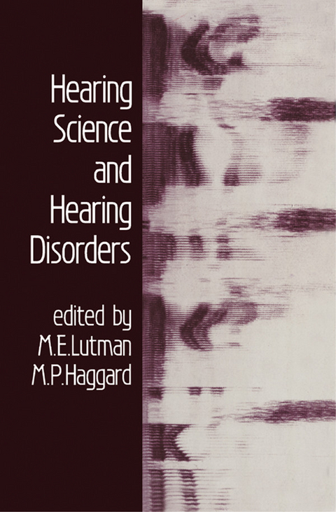 Hearing Science and Hearing Disorders - 