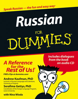 Russian For Dummies - Andrew Kaufman, Serafima Gettys, Nina Wieda