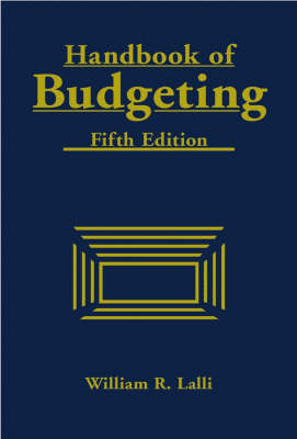 Handbook of Budgeting - 