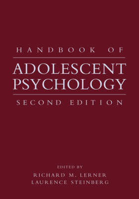 Handbook of Adolescent Psychology - RM Lerner