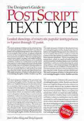 The Designer's Guide to Postscript Text -  King