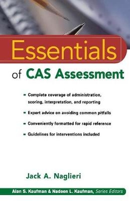 Essentials of CAS Assessment - Jack A. Naglieri