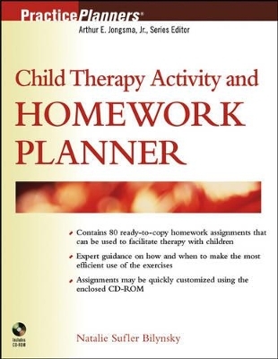 Child Therapy Activity and Homework Planner - Natalie Sufler Bilynsky