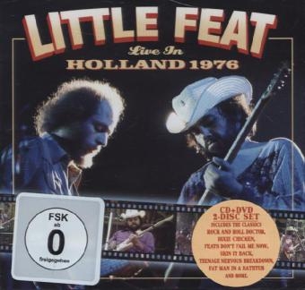 Live In Holland 1976, 1 Audio-CD + 1 DVD -  Little Feat