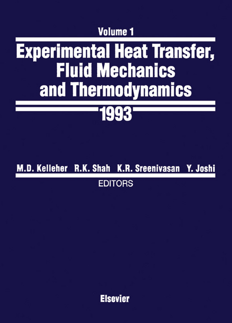Experimental Heat Transfer, Fluid Mechanics and Thermodynamics 1993 - 