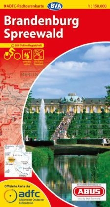 ADFC-Radtourenkarte 9 Brandenburg Spreewald 1:150.000, reiß- und wetterfest, GPS-Tracks Download und Online-Begleitheft