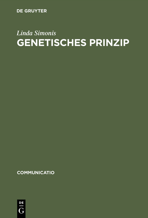 Genetisches Prinzip - Linda Simonis