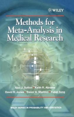 Methods for Meta-Analysis in Medical Research - Alexander J. Sutton, Keith R. Abrams, David R Jones, Trevor A. Sheldon, Fujian Song