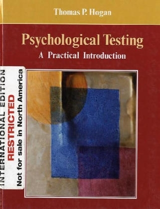 Psychological Testing - Thomas P. Hogan