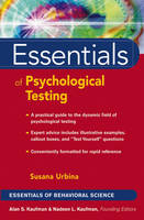 Essentials of Psychological Testing - Susana Urbina