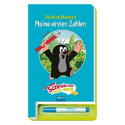 Trötsch Der kleine Maulwurf Schreib und wisch weg Zahlen